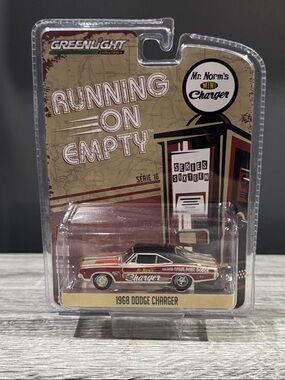 GreenLight | NEW: Running on Empty: 1968 Dodge Charger - 1:64 Scale Die-Cast